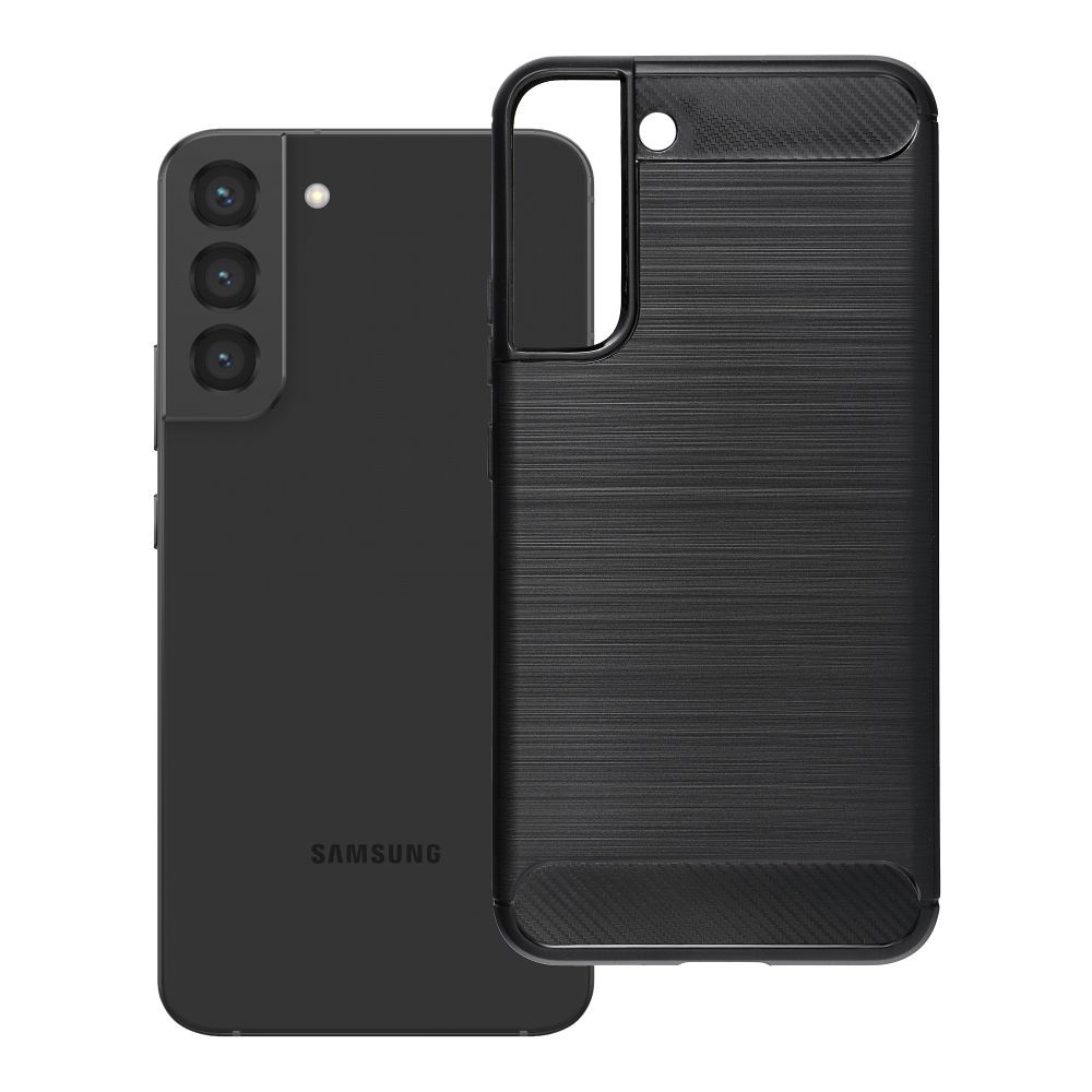 Husa Carbon 2.0 pentru Samsung S22 Plus Negru