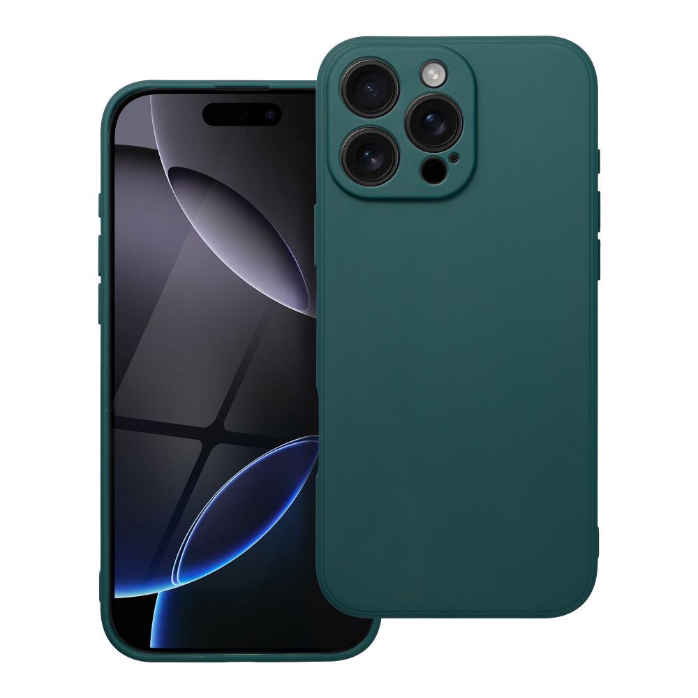 Husa Matt pentru iPhone 16 PRO MAX Verde inchis