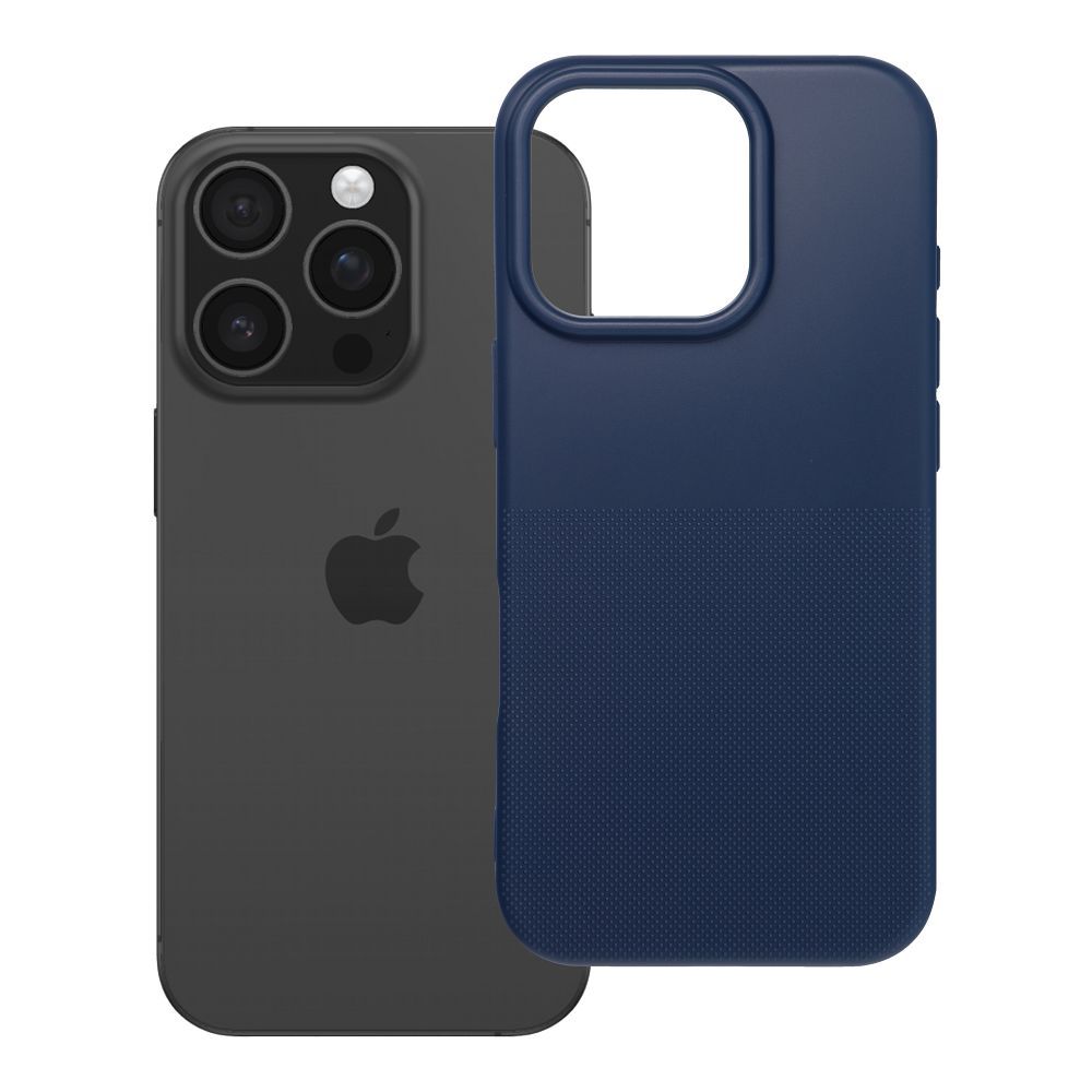 Husa Easy Dual pentru iPhone 16 PRO Albastru