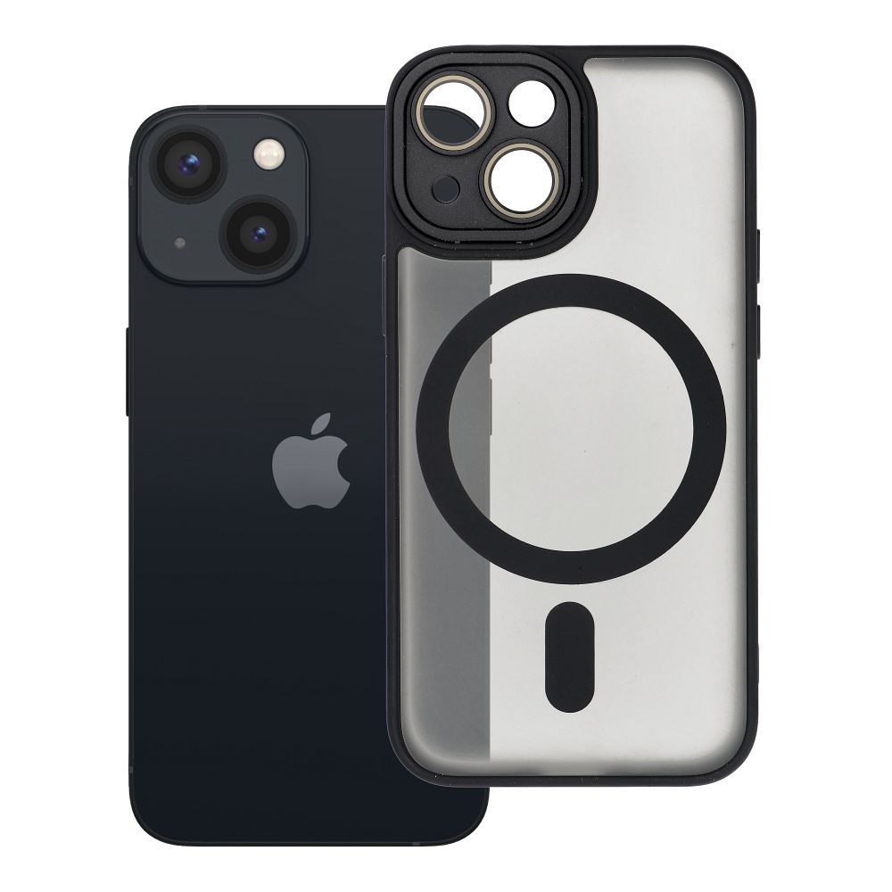 Husa Variete Mag pentru iPhone 13 Mini Compatible cu Magsafe Negru