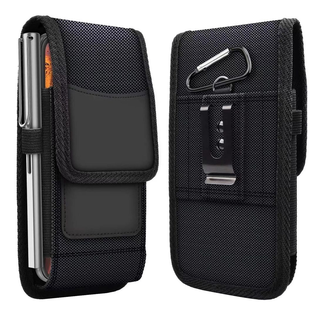 Husa Oxford Vertical Belt Phone pentru iPhone 7 Plus / 8 Plus / 12 Pro Max / 13 Pro Max, Samsung Galaxy J4 Plus / A71 / 