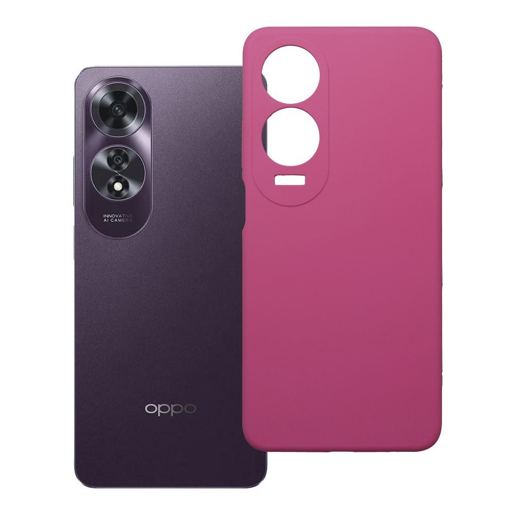 Husa pentru Oppo A60 Silicone 2mm (Camera Protection) Roz