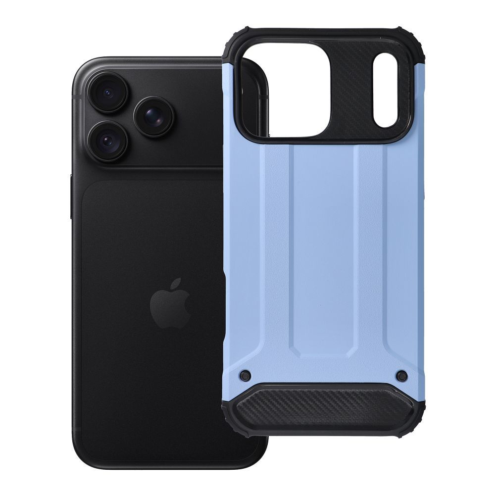 Husa Armor pentru iPhone 18 Pro Max / 17 Pro Max Albastru deschis