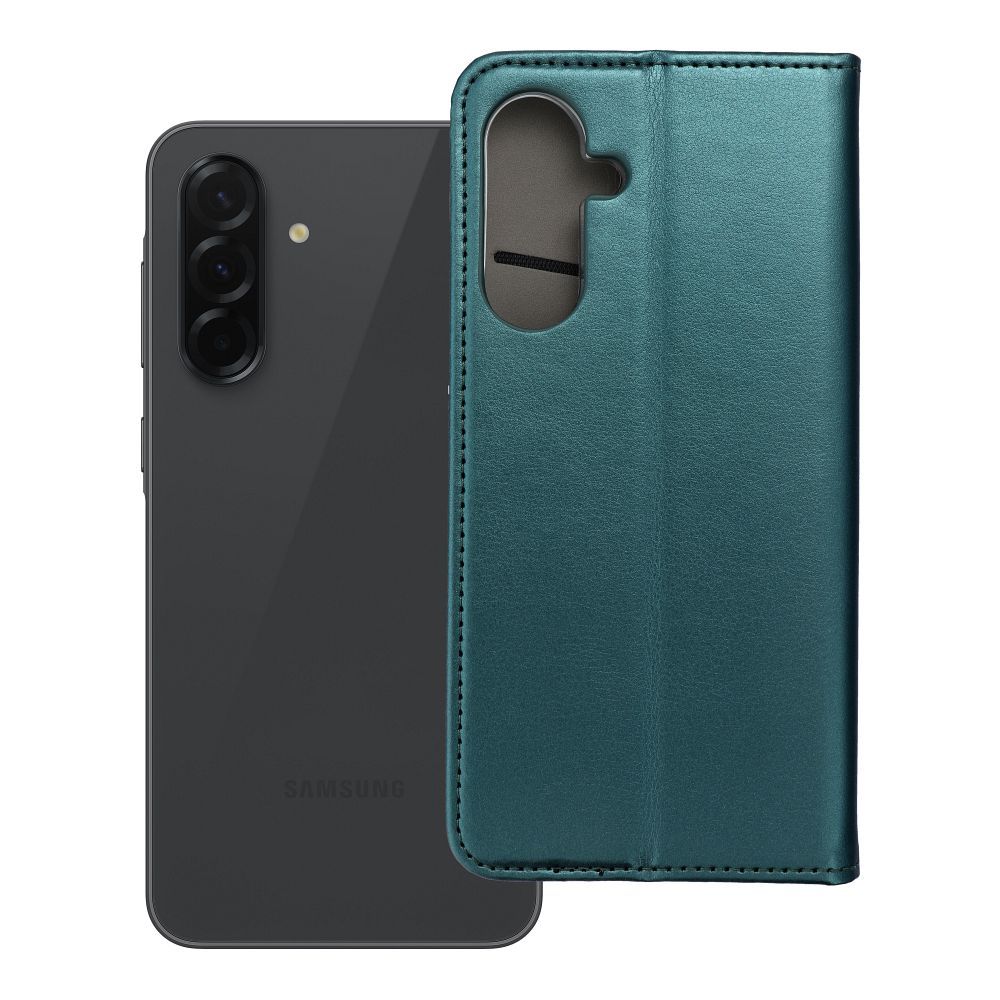 Husa Flip pentru Samsung A36 Smart Magneto Verde inchis