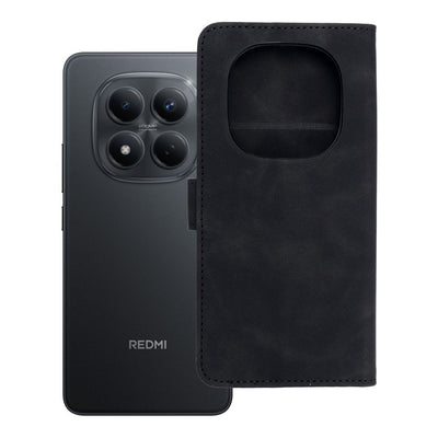 Husa Tender Book Flip pentru Xiaomi Redmi Note 15 PRO 4G Negru