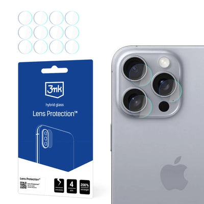 Folie 3mk Lens Protection Camera Cover pentru iPhone 16 Pro Max