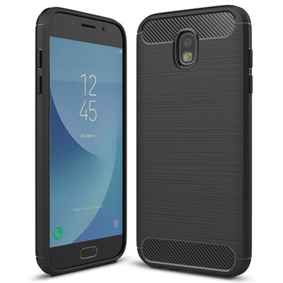 Husa Carbon Lux Motorola Moto Z3, Negru