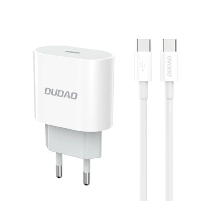 Cablu Dudao A14euc PD 20W Usb-c Incarcator priza cu - Alb