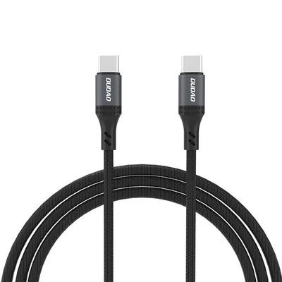 Cablu Dudao L3cc Usb-c - Usb-c 60W 1.2m Braided - Negru