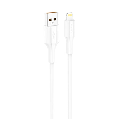 Cablu Foneng Xs01 Lightning 2.4A 1M Alb