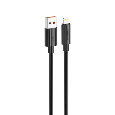 Cablu Foneng Xs07 Lightning 2.4A 1M Negru