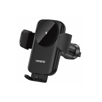 Suport auto Foneng cu Wireless Charging Cp118 15W Air Vent Negru