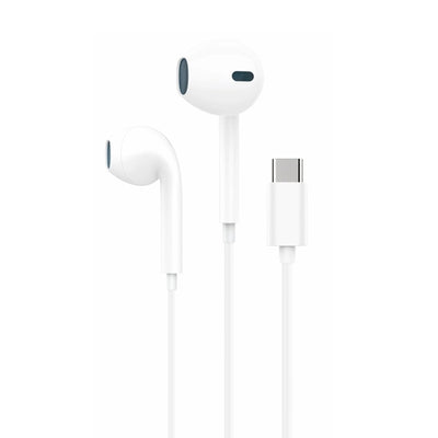 Casti Foneng Wired T36 Usb-c cu Microphone 1.2M Alb