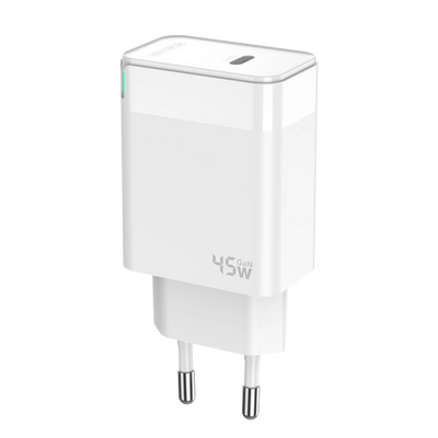 Incarcator priza Jellico C105 Gan PD 45W 1xUSB-C Alb