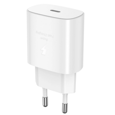 Incarcator priza Jellico Eu25 PD 25W 1xUSB-C Alb
