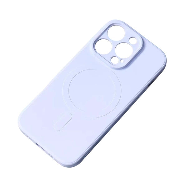 Husa Magsafe Compatible Silicone pentru iPhone 15 Pro Silicone - Albastru