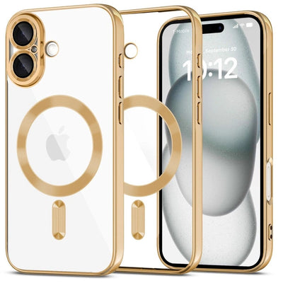 Husa Tech-protect Magflex Magsafe iPhone 16 - Auriu
