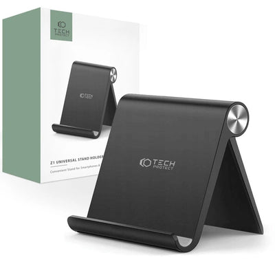 Suport auto Tech-protect Z1 Universal Smartphone/Tablet Stand - Negru