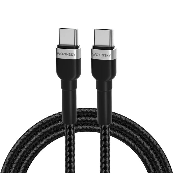 Cablu Wozinsky Wnbcc1 Usb-c / Usb-c PD 65W 1 M - Negru
