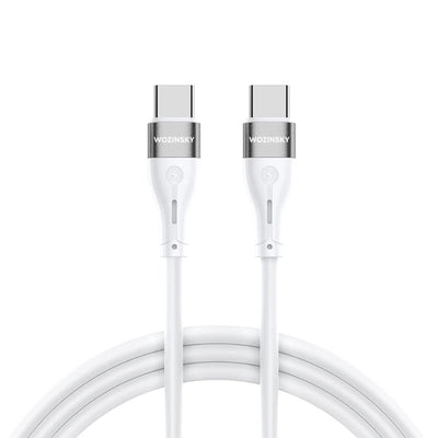 Cablu Wozinsky Wstcc2 Usb-c / Usb-c PD 65W 2 M - Alb