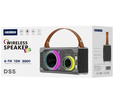Boxa Jellico Bluetooth DS5 Gri