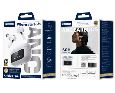 Casti Jellico Wireless Airblue Pro 3 Alb