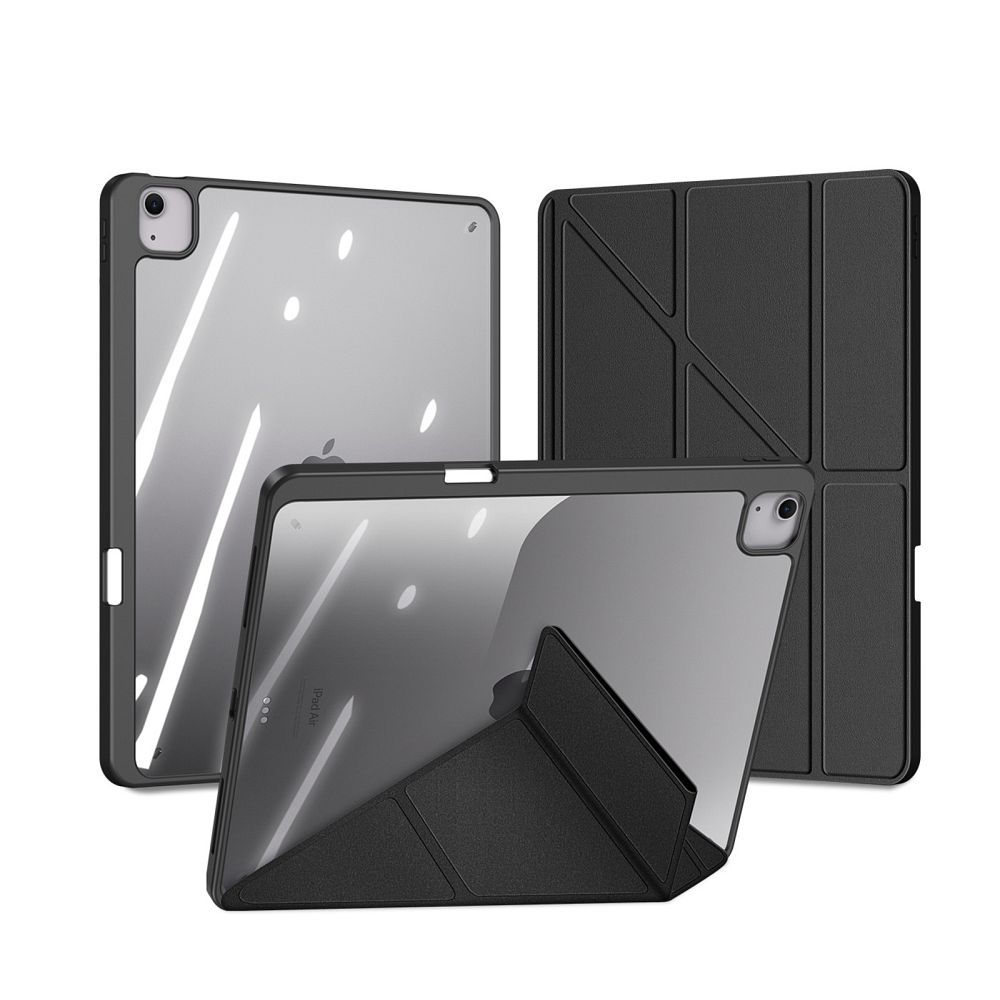 Husa DUX Ducis Magi cu Pencil Storage pentru iPad Air 13 (2024) Negru