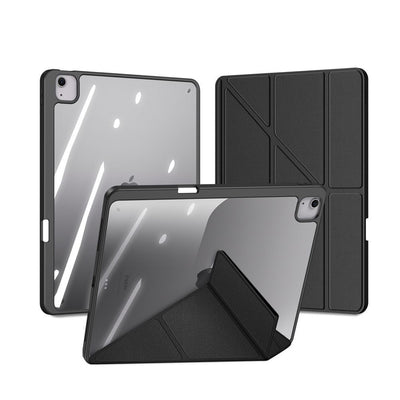 Husa DUX Ducis Magi cu Pencil Storage pentru iPad Air 13 (2024) Negru