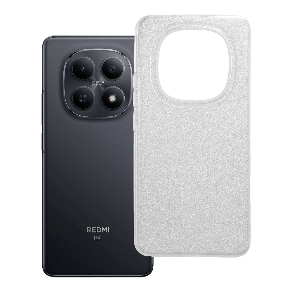 Husa Shining pentru Xiaomi Redmi Note 15 5G Argintiu