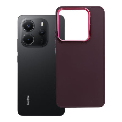 Husa Frame pentru Xiaomi Redmi Note 14 4G (Global - 164,84mm X 78,15mm X 8,16mm) Mov