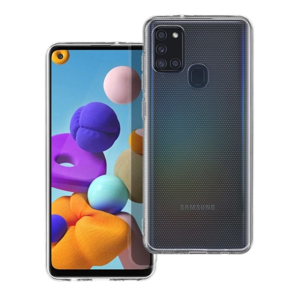 Husa Transparent 2 Mm pentru Samsung A21s Transparent