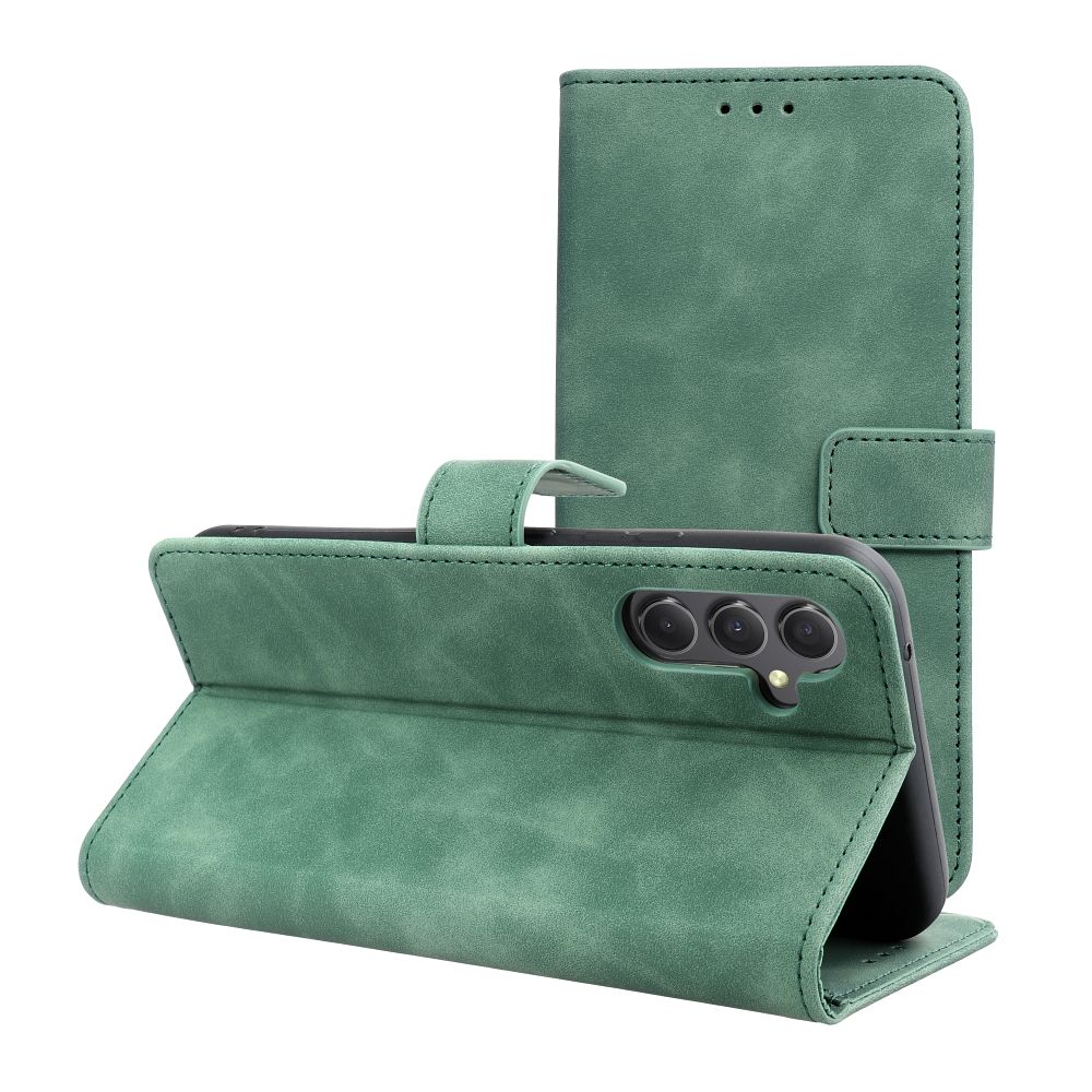 Husa Tender Book Flip pentru Samsung A34 5G Verde
