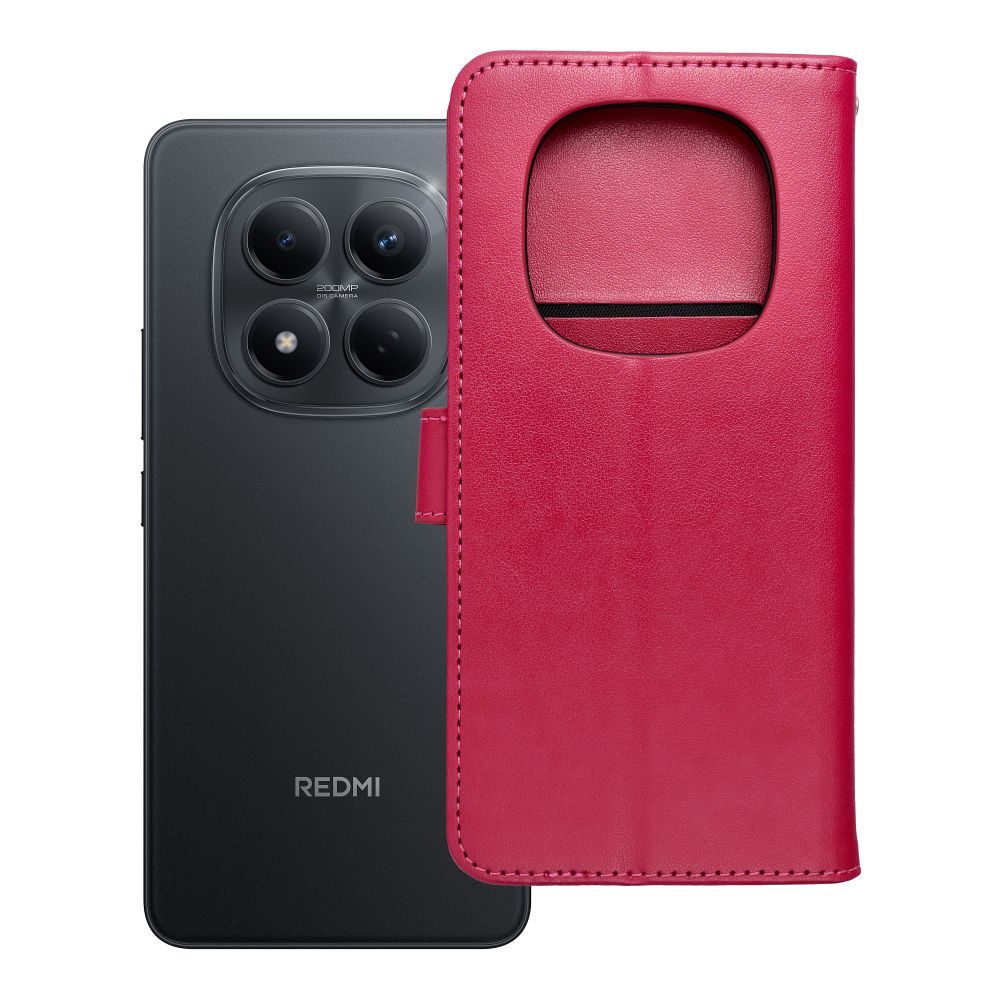 Husa Mezzo Book Flip pentru Xiaomi Redmi Note 14 PRO 4G Dreamcatcher Magenta