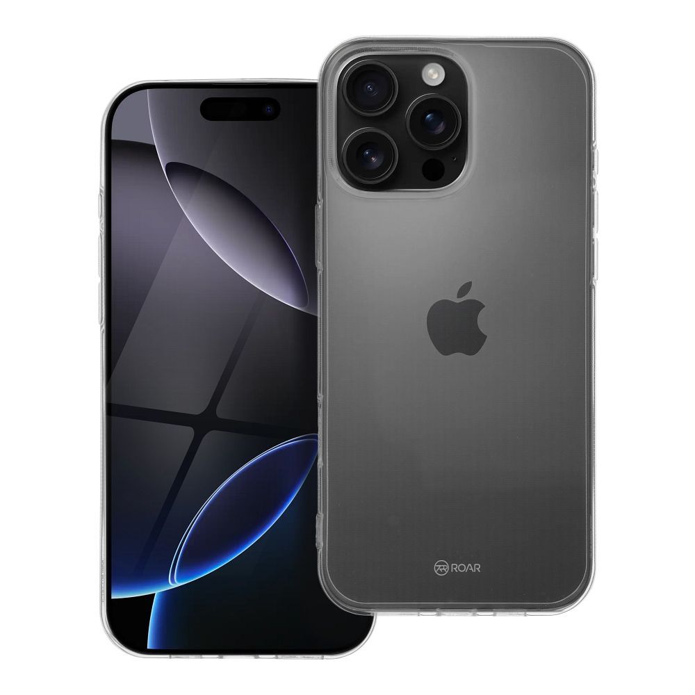 Husa Roar ALL DAY Colorful Jelly pentru iPhone 16 Pro Max Transparent