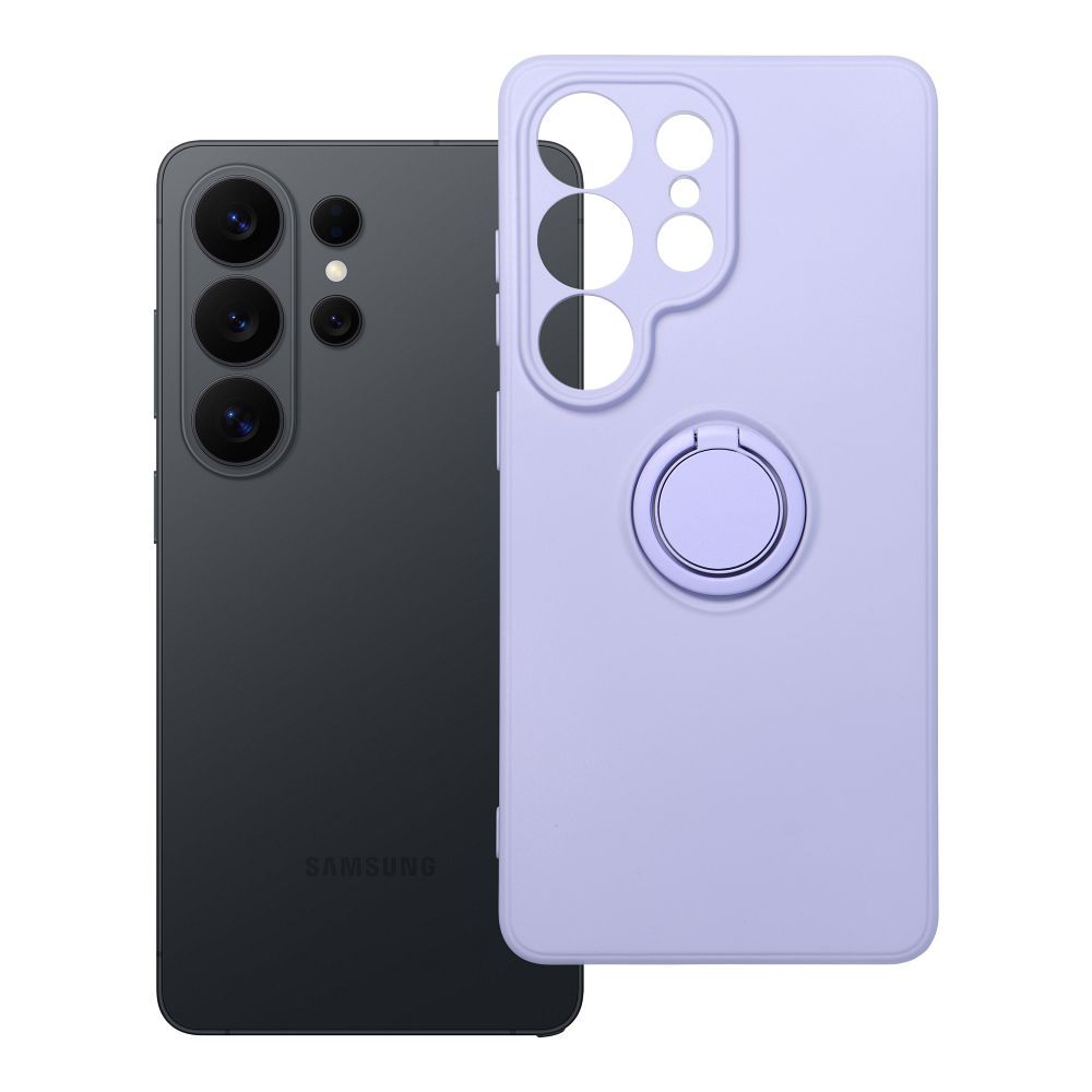 Husa Silicone Ring pentru Samsung S26 Ultra Mov