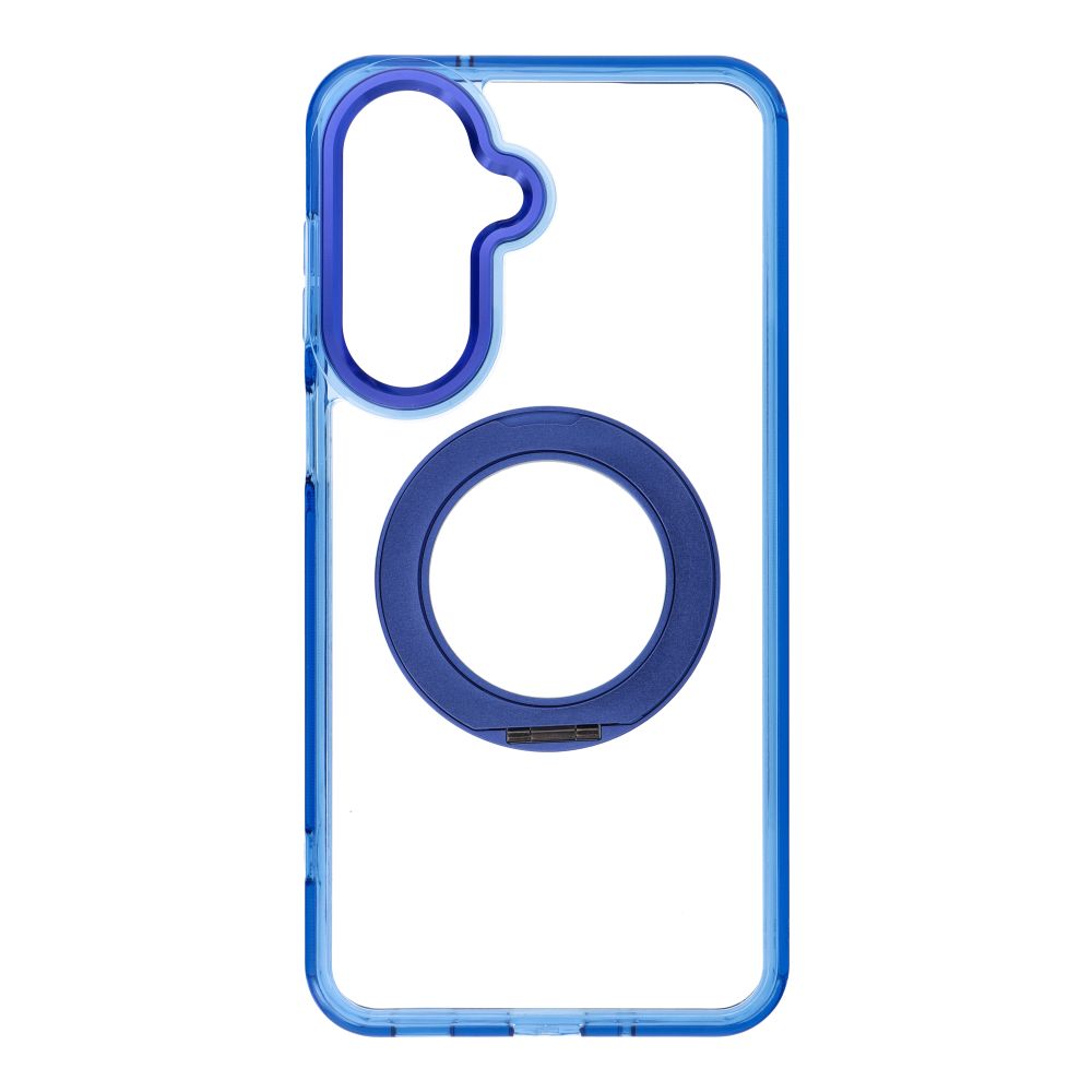 Husa pentru Samsung A27 Frame Circle Stand Compatible cu Magsafe Bleumarin