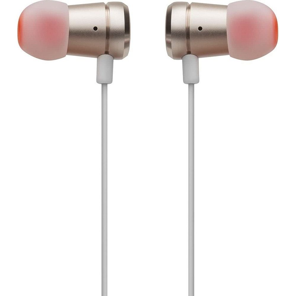 Casti JBL Wired Jack 3,5mm cu Microphone T290 Auriu