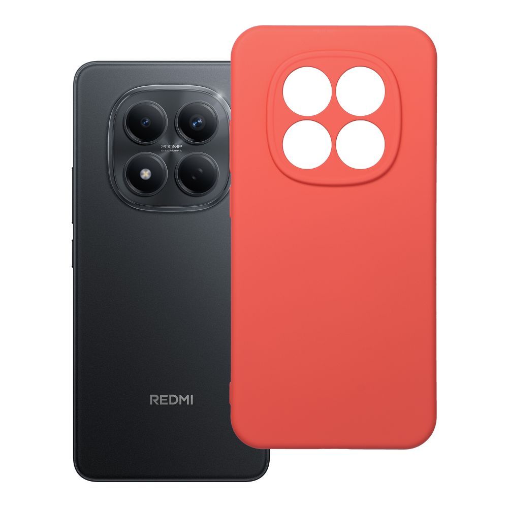 Husa Silicone pentru Xiaomi Redmi Note 15 PRO 5G Peach