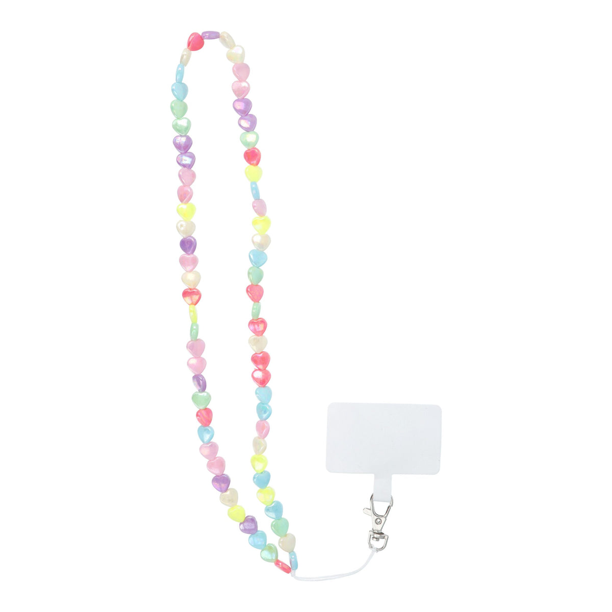 Husa Pixie Phone Lanyard, Phone Pendant / Cord Length 68cm (34cm In The Loop) / On Neck - Hearts