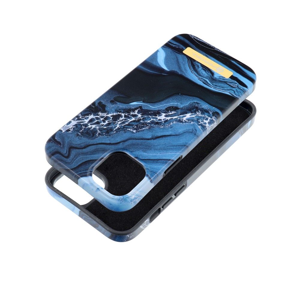 Husa Forcell pentru iPhone 14 Plus F-protect Mirage Compatible cu Magsafe Ocean Marble