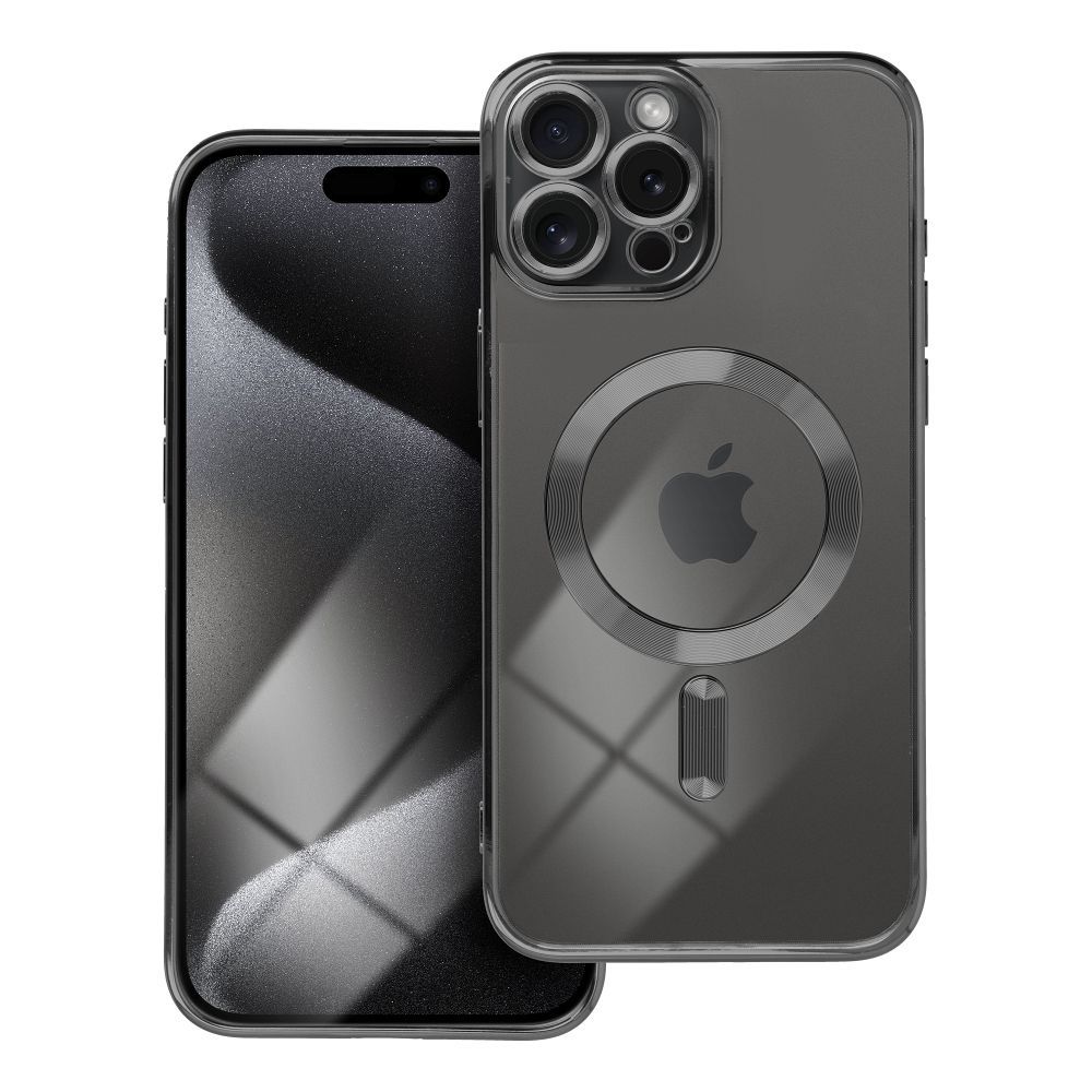 Husa Electro Mag pentru iPhone 15 PRO MAX Compatible cu Magsafe Negru