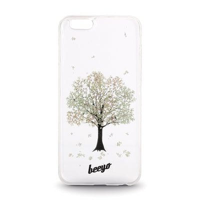 Husa Beeyo Blossom Handmade LG K10, Ecru