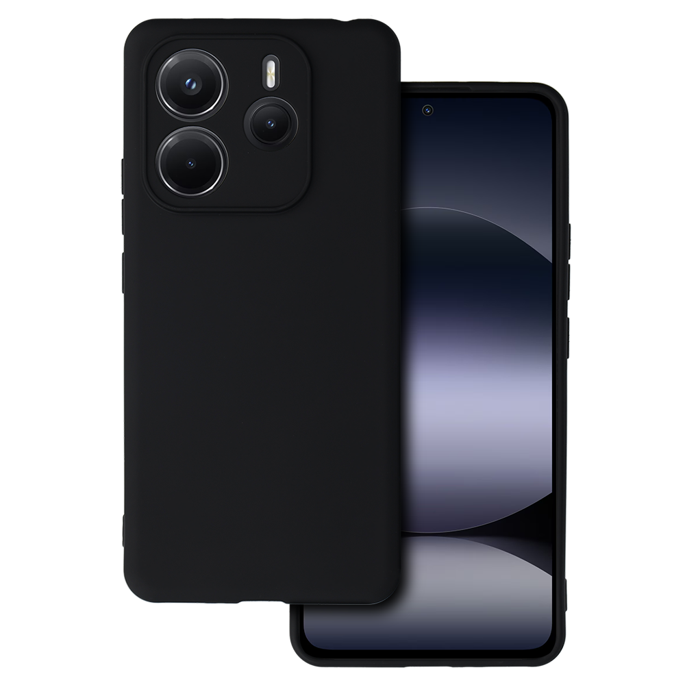 Husa Back Matt pentru Xiaomi Redmi Note 14 5G Negru