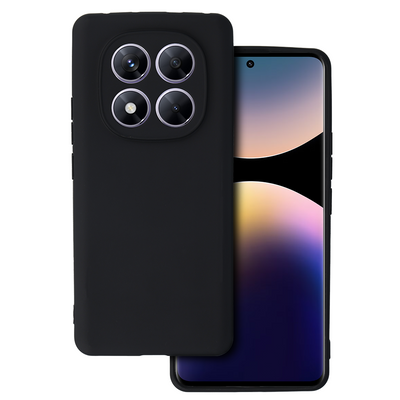 Husa Back Matt pentru Xiaomi Redmi Note 14 PRO 5G Negru