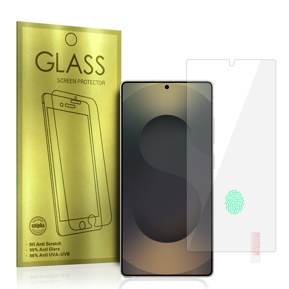 Folie sticla Auriu pentru Samsung Galaxy S25 Ultra (cu Fingerprint Unlock)