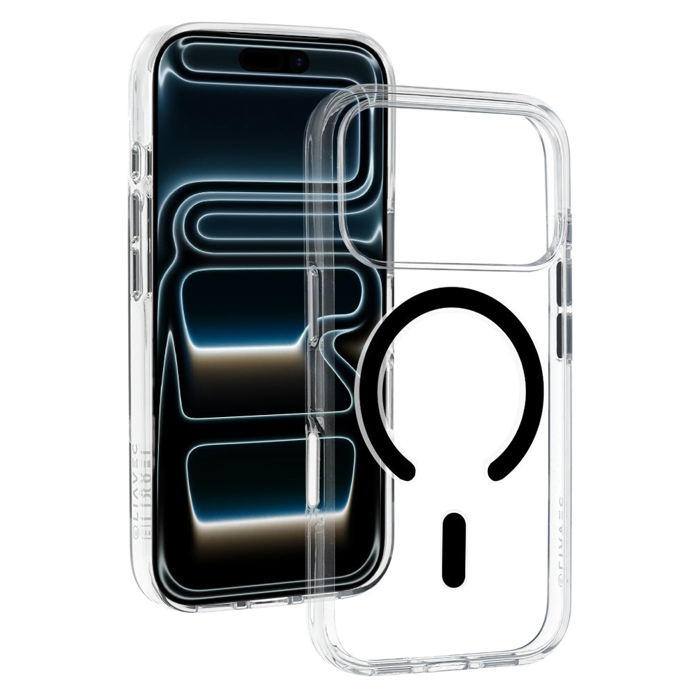 Husa Liavec Pure pentru iPhone 17 Pro/18 Pro Negru (Camera Control Button)