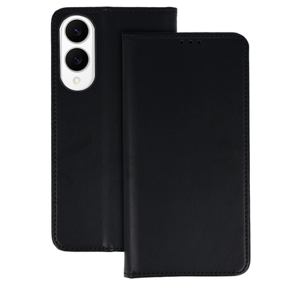 Husa Smart Magneto pentru Samsung Galaxy S25 Edge Negru