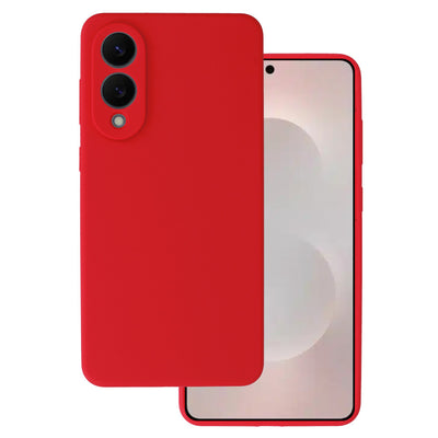 Husa Silicone Lite pentru Samsung Galaxy S25 Edge Raspberry