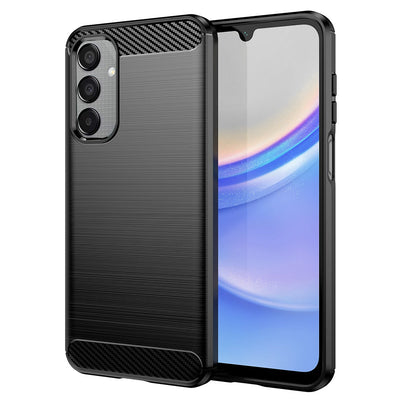 Husa Carbon pentru Samsung Galaxy M15 5G Negru
