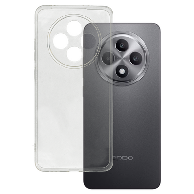 Husa Ultra Transparent 1mm pentru Oppo Reno 12F 5G Transparent